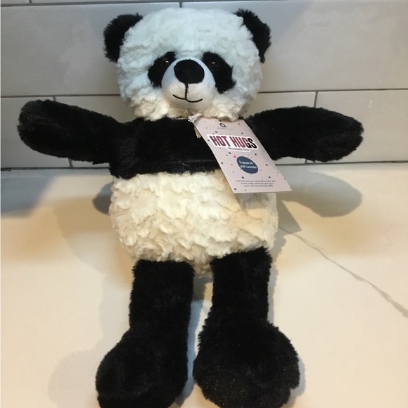 NWT The Softest Cuddliest Black & White Huggable Panda Bear in Black & White NWT - Picture 1 of 5